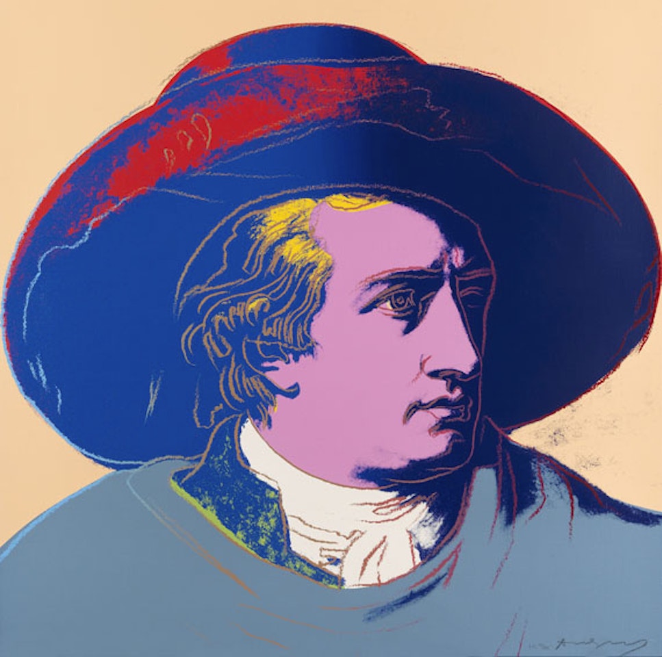 Goethe by Andy Warhol