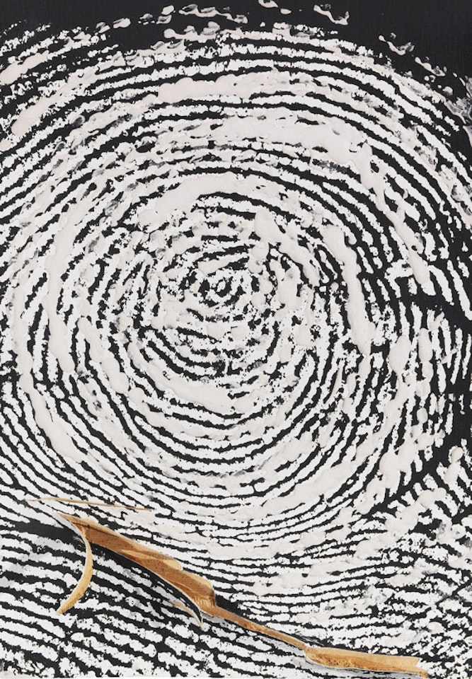 Ohne Titel (Verletzung) by Günther Uecker