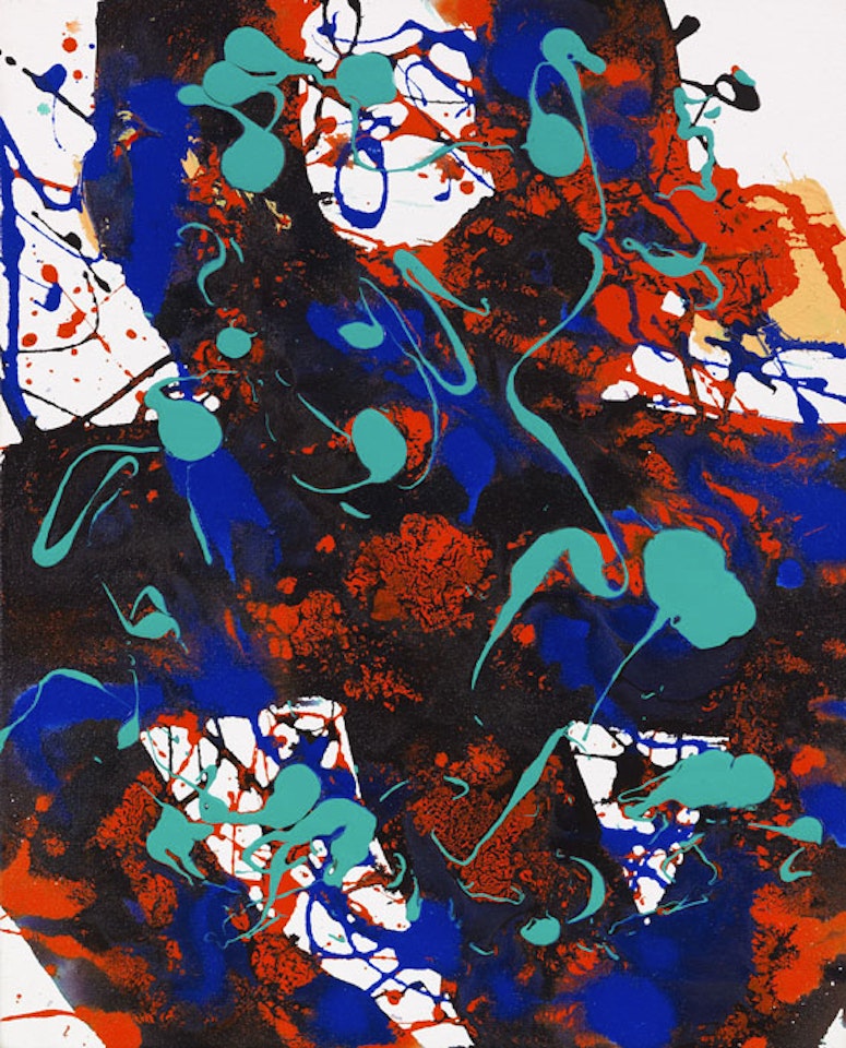 Untitled (SFF. 1740) by Sam Francis