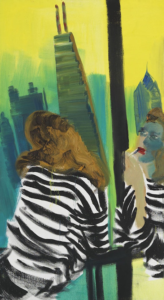 Chicago Lipstick by Rainer Fetting