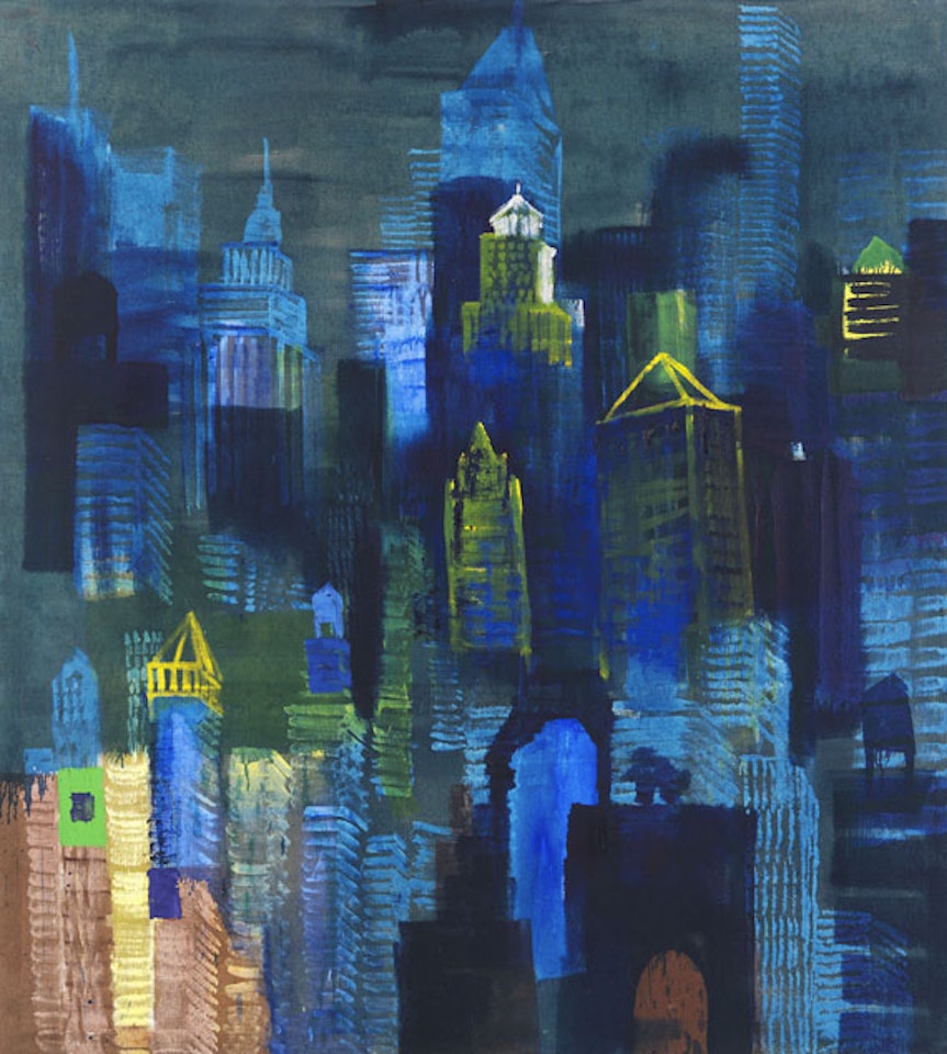 Imagine New York by Rainer Fetting