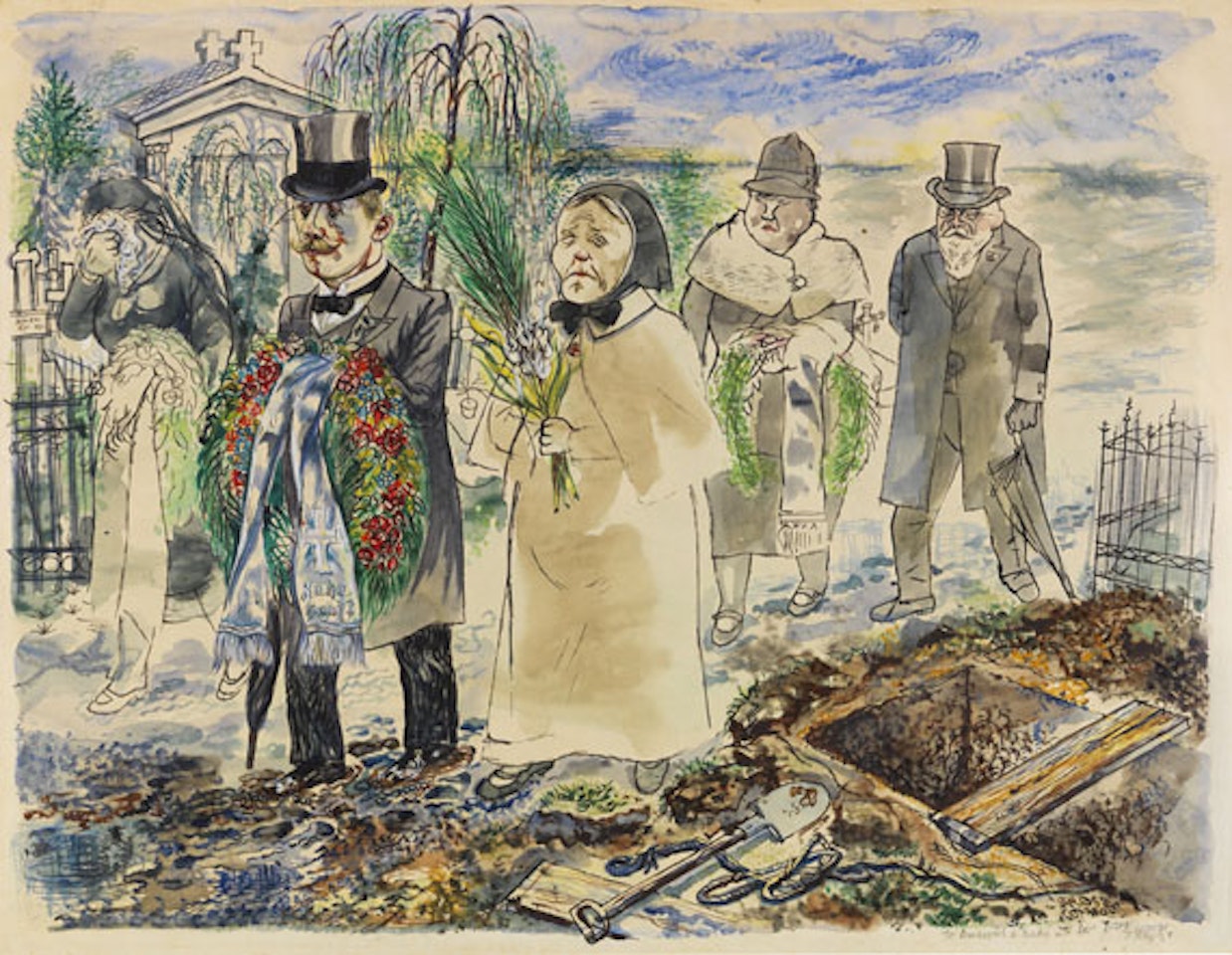 Letzte Instanz by George Grosz