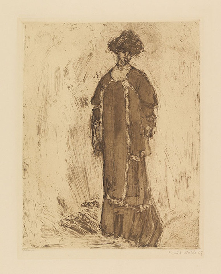 Dame by Emil Nolde
