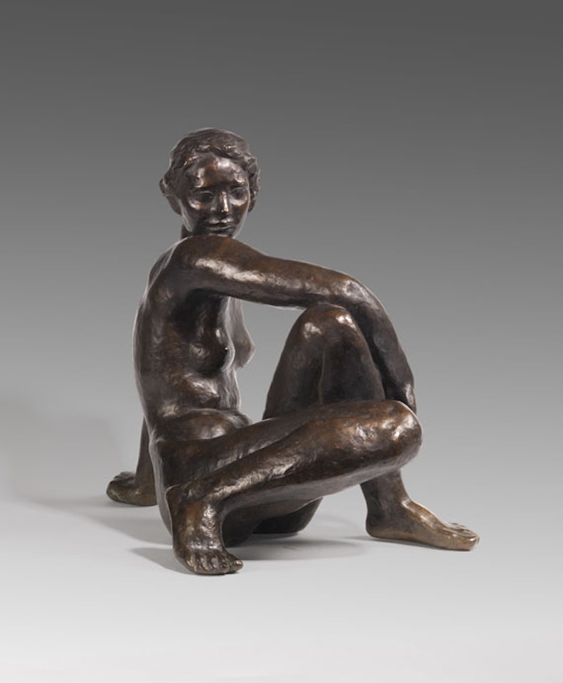 Kleine Schauende by Fritz Klimsch