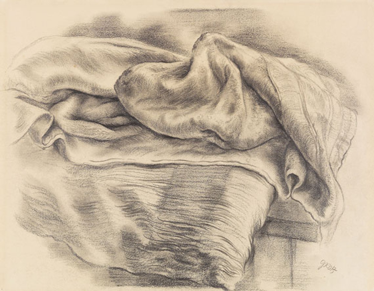 Textilstudie by George Grosz