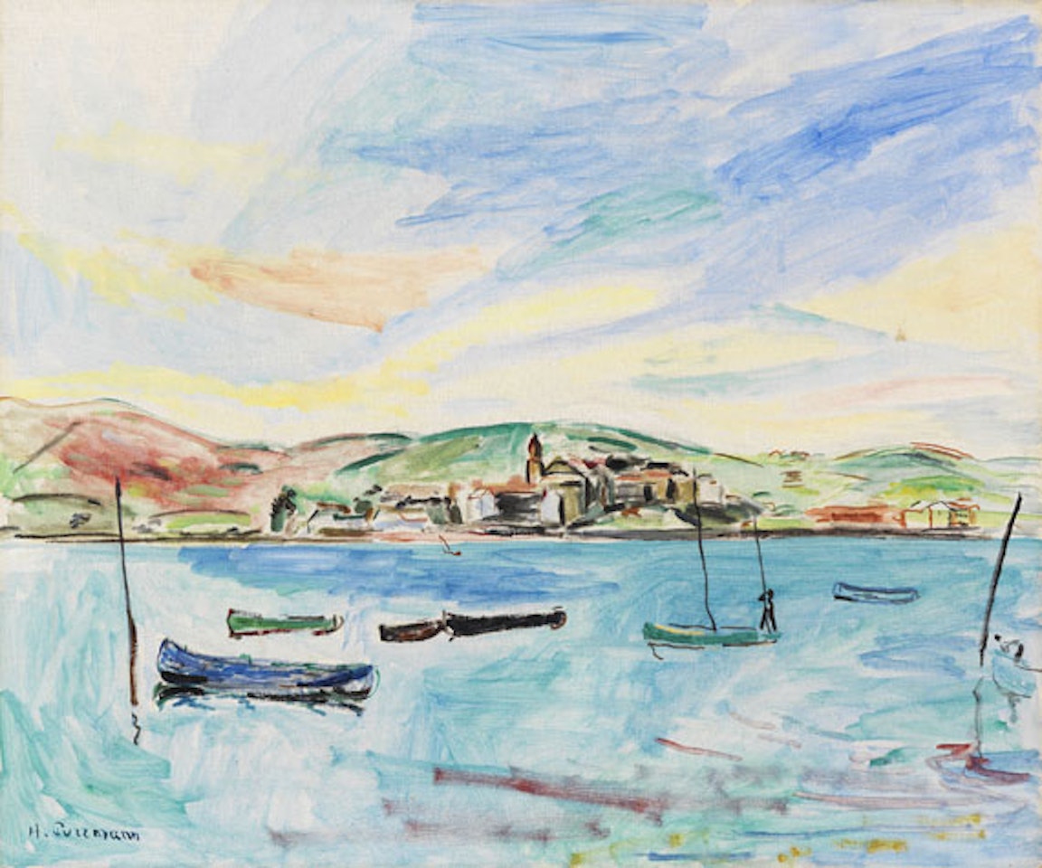Küstenlandschaft by Hans Purrmann