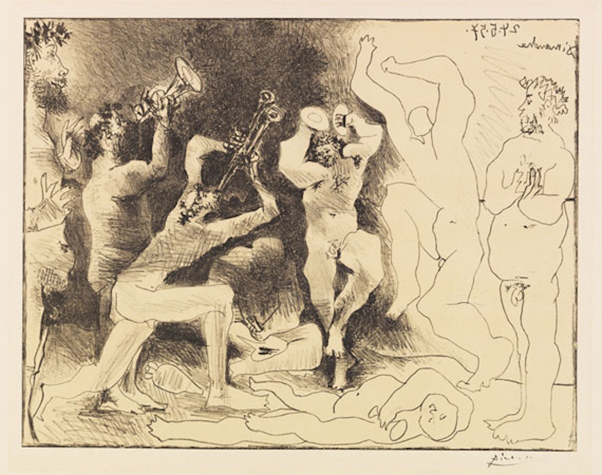 La Danse des Faunes by Pablo Picasso