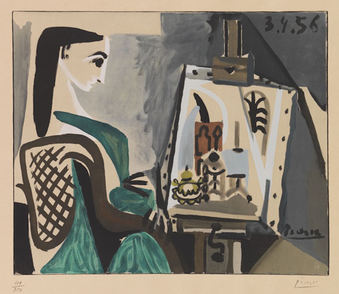 Femme dans l'Atelier by Pablo Picasso