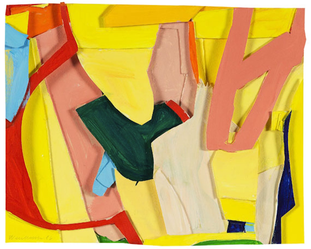 Maquette for Hancock (Yellow Ghost) by Tom Wesselmann