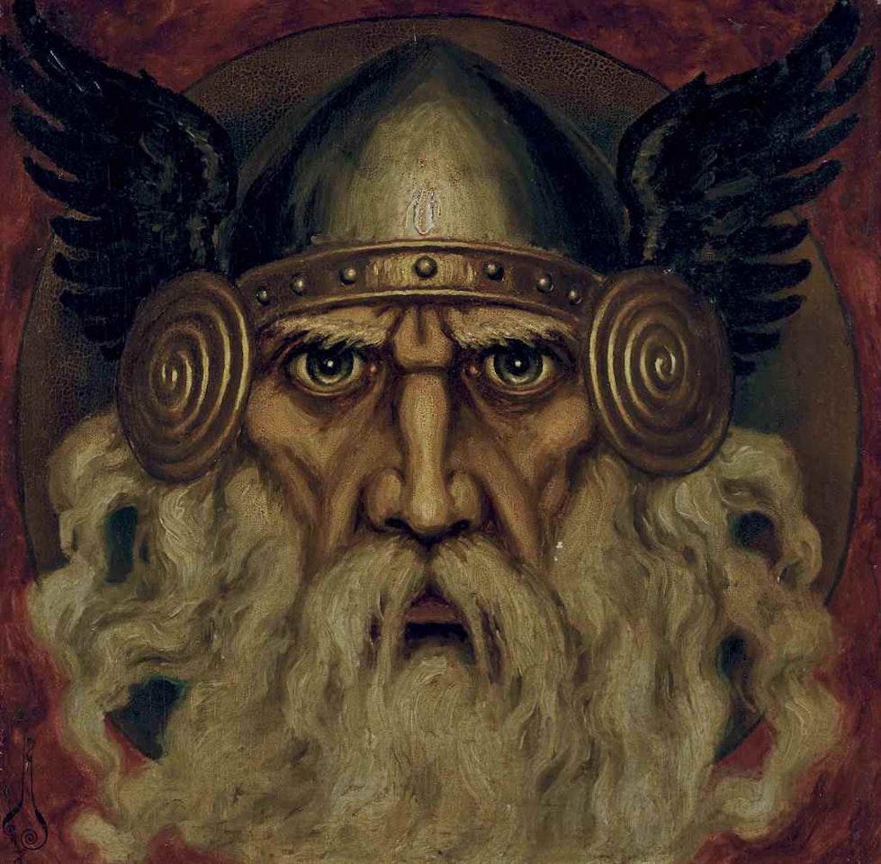 Odin by Nikolai Konstantinovich Kalmakov