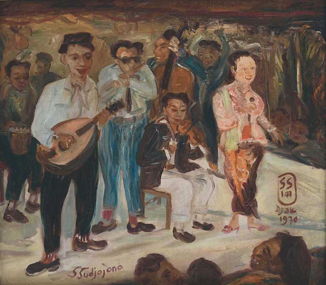 ORKES MUTIARA: KRONCHONG (THE ENSEMBLE) by Sindutomo Sudjojono