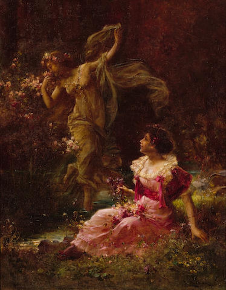 The Daydream of Demeter by Hans Zatzka