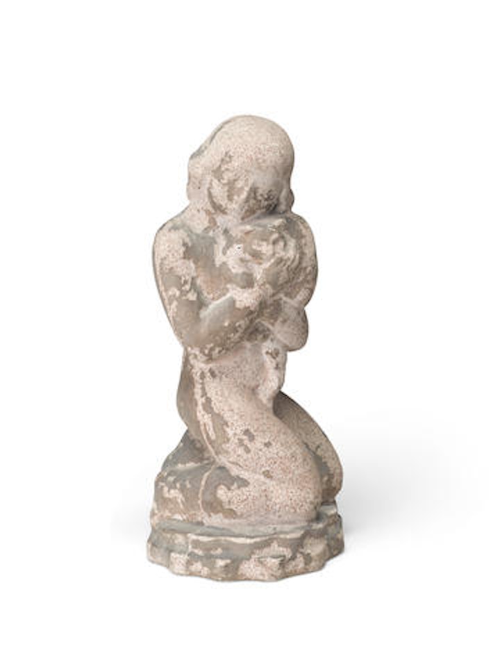 Girl with Cat by William Zorach