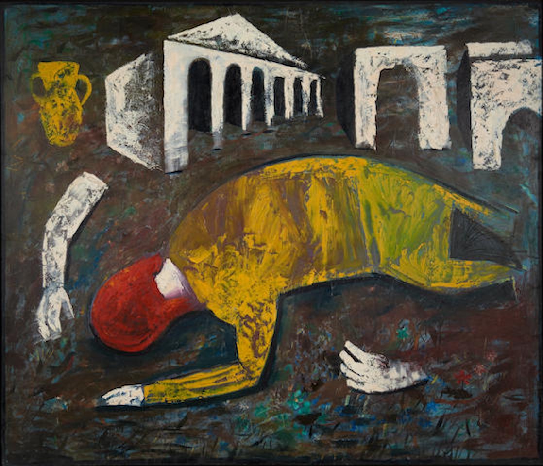 Siena Arcade by Charles Blackman