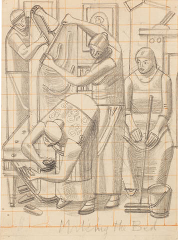 Making the Bed by William Roberts