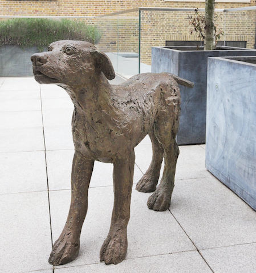 Large dog by Elisabeth Frink