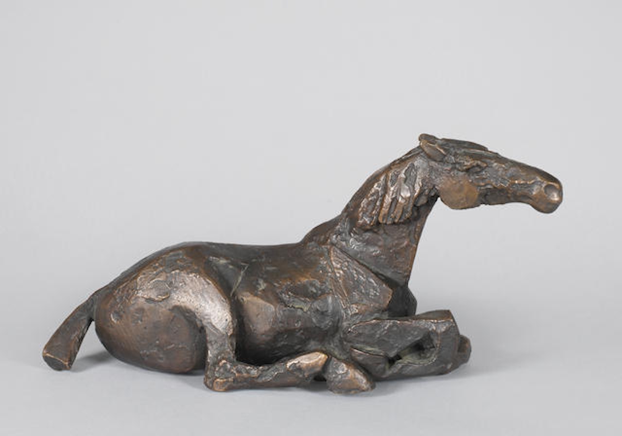 Lying Down Horse by Elisabeth Frink