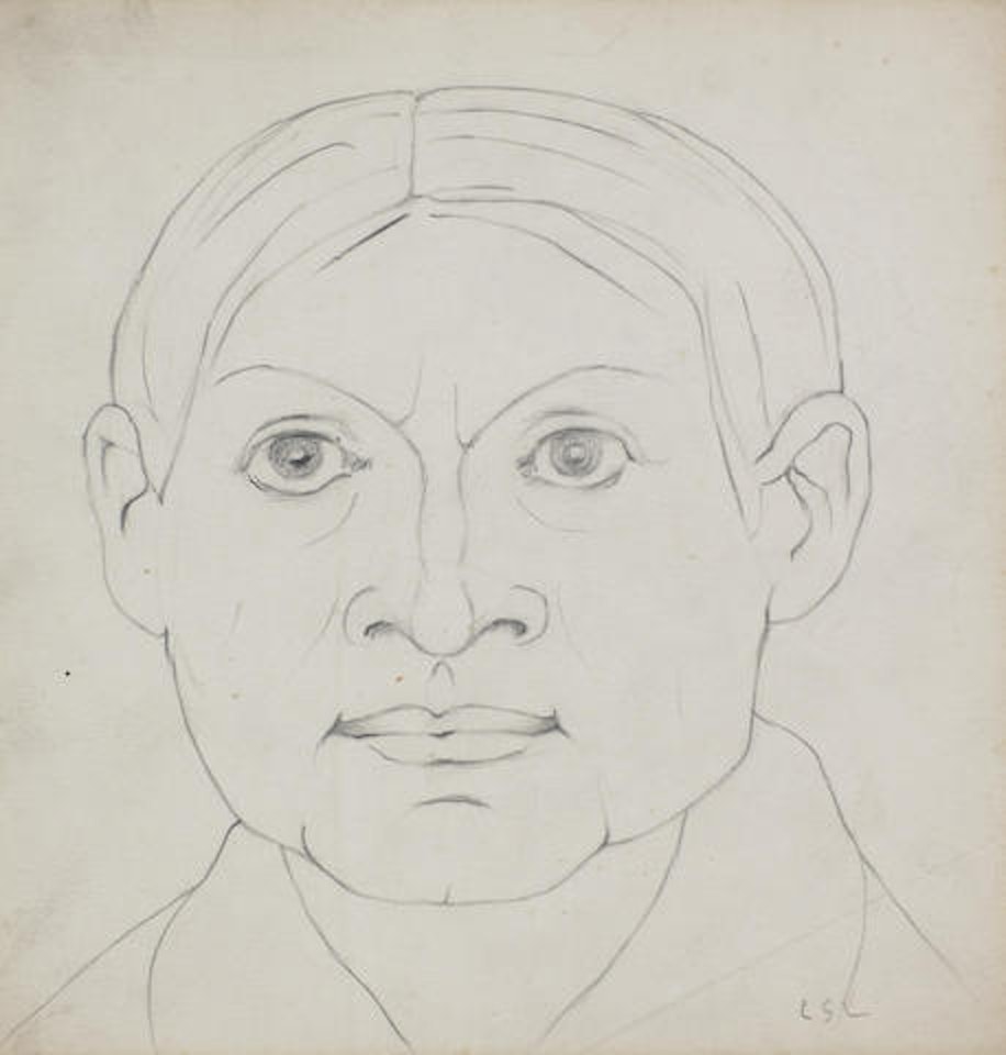 Head by Laurence Stephen Lowry