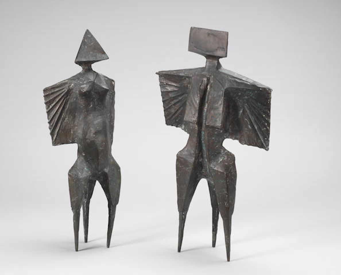 Two Winged Figures II by Lynn Chadwick