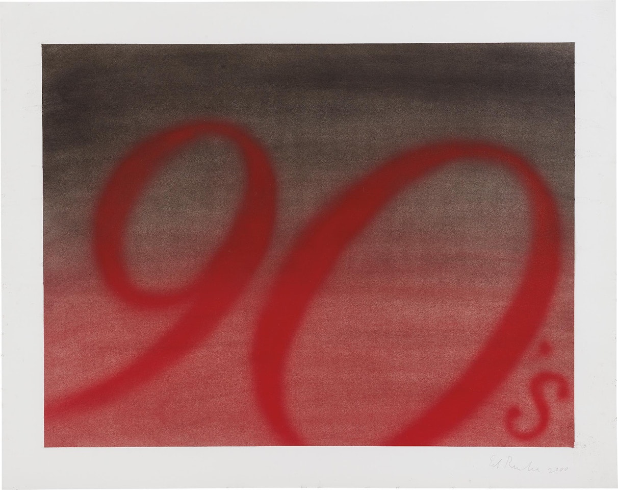 The 1990s by Ed Ruscha