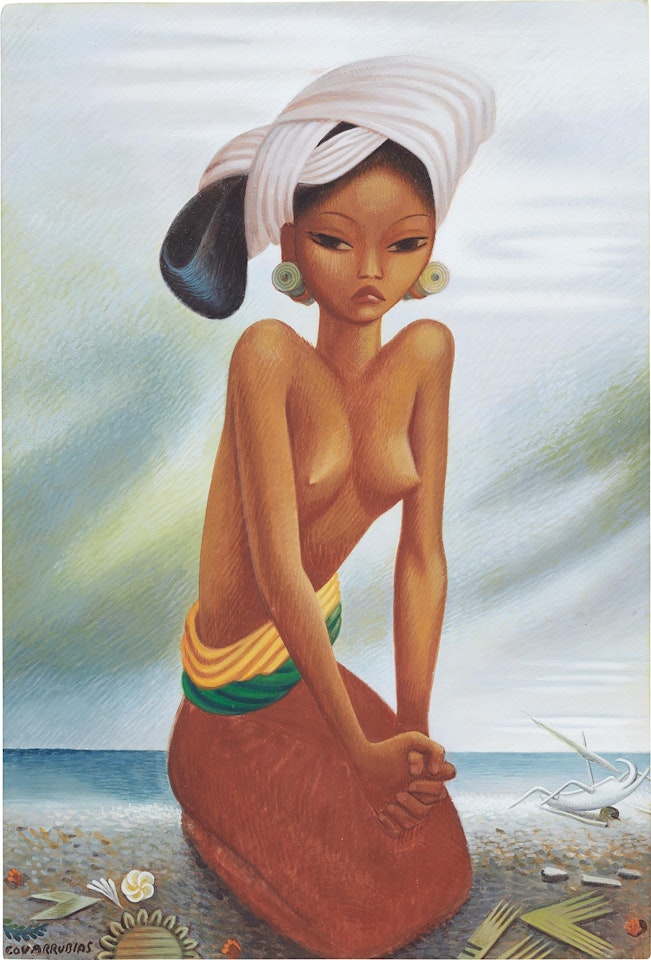 Balinese Woman by Miguel Covarrubias
