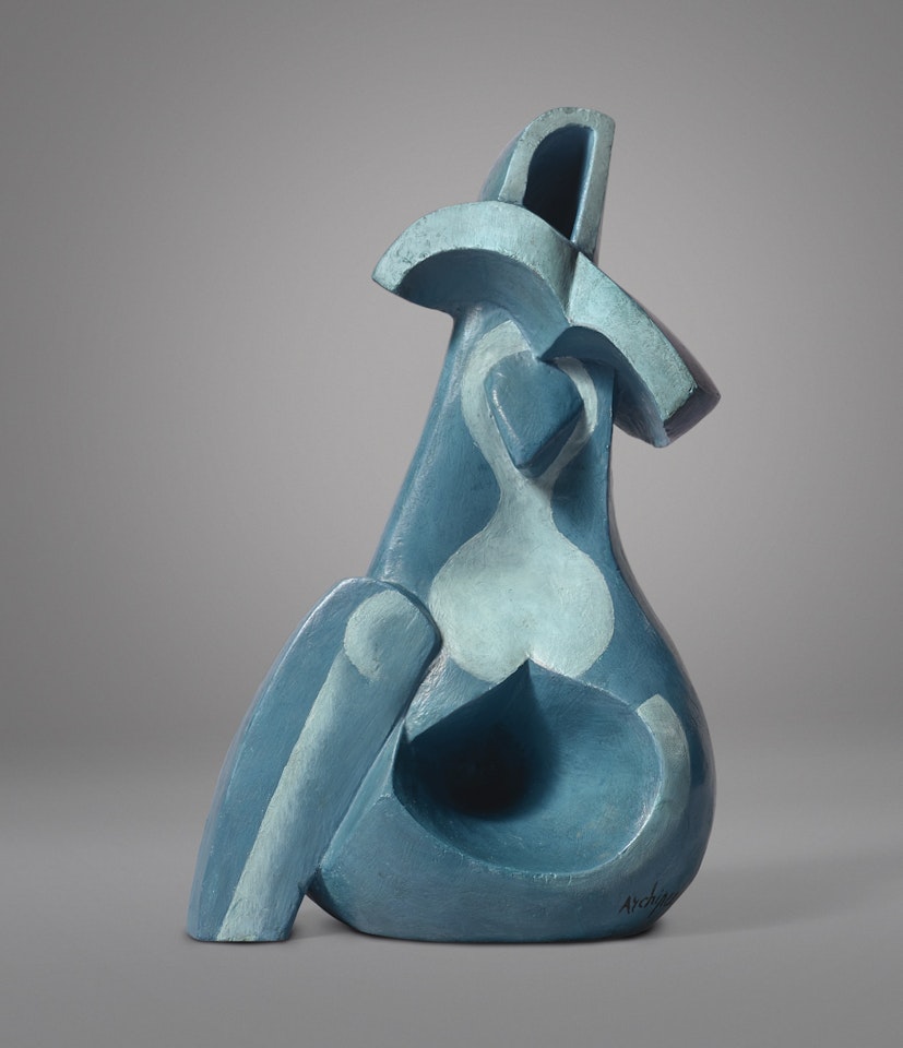 SEATED FIGURE by Alexander Archipenko