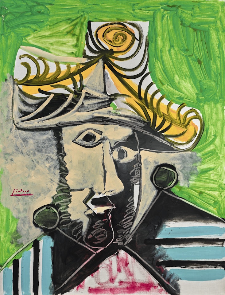 TÊTE D'HOMME by Pablo Picasso