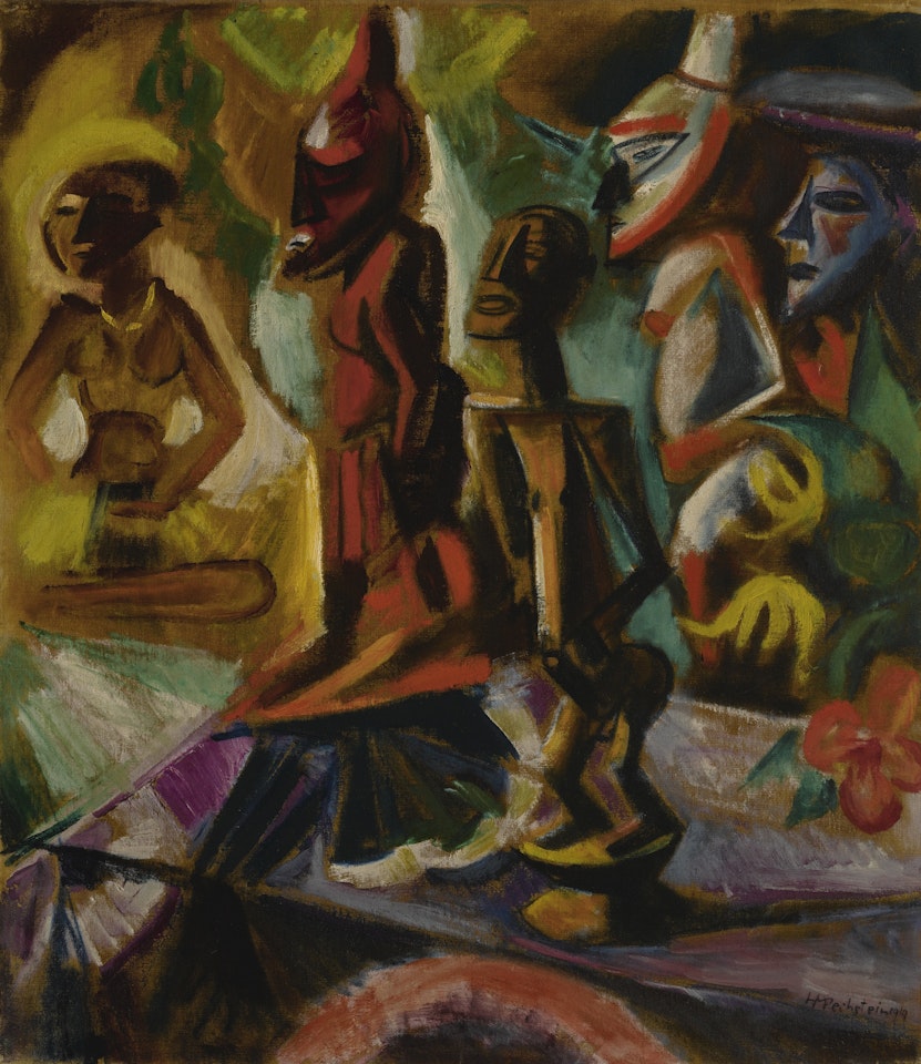 STILLEBEN (STILL LIFE) by Max Pechstein