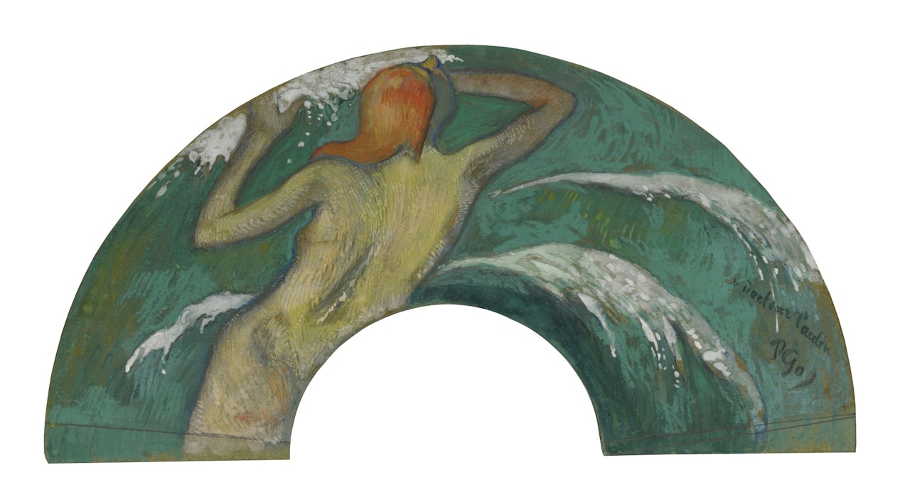 ONDINE (III) AND ÉTUDE POUR JOIES DE BRETAGNE (A DOUBLE-SIDED DRAWING) by Paul Gauguin