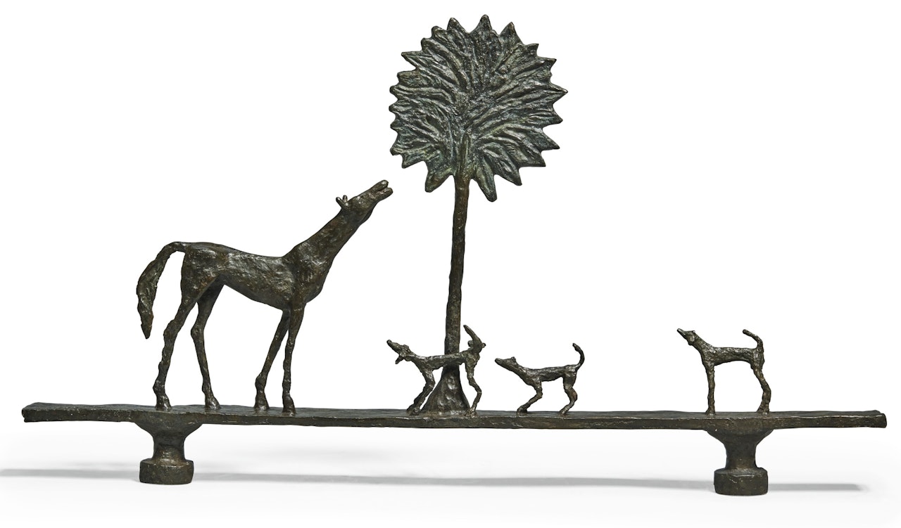 LA PROMENADE DES AMIS by Diego Giacometti