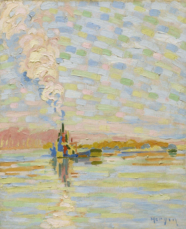 LA MARNE AUX ENVIRONS DE MEAUX by Auguste Herbin