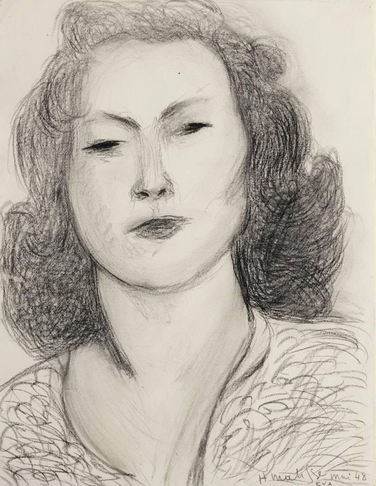 EVA, GRANDE CHEVELURE by Henri Matisse
