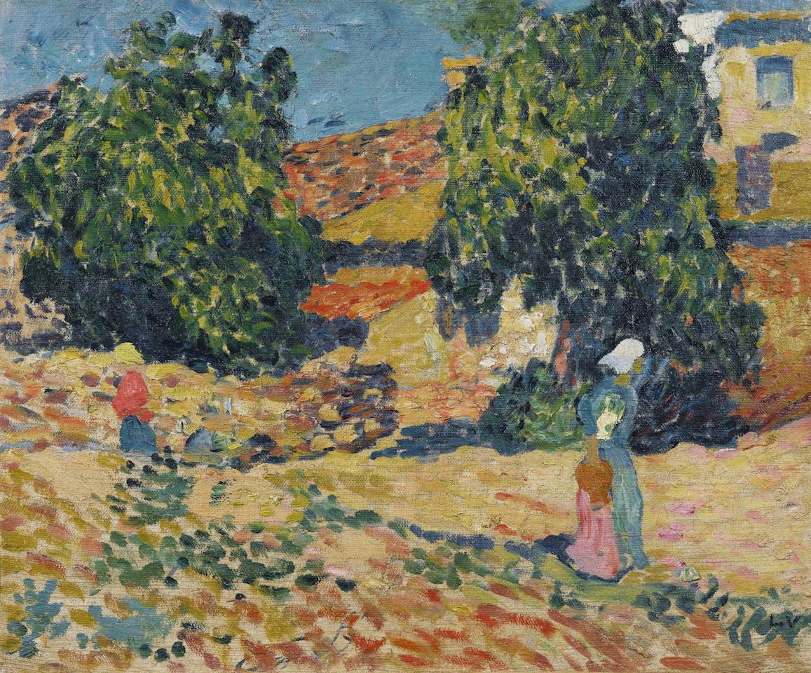 LA FERME, ESPAGNE by Louis Valtat