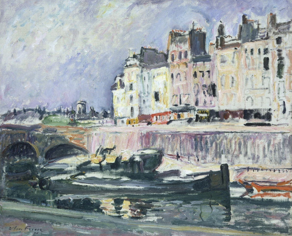 QUAI DE SEINE, PARIS by Othon Friesz