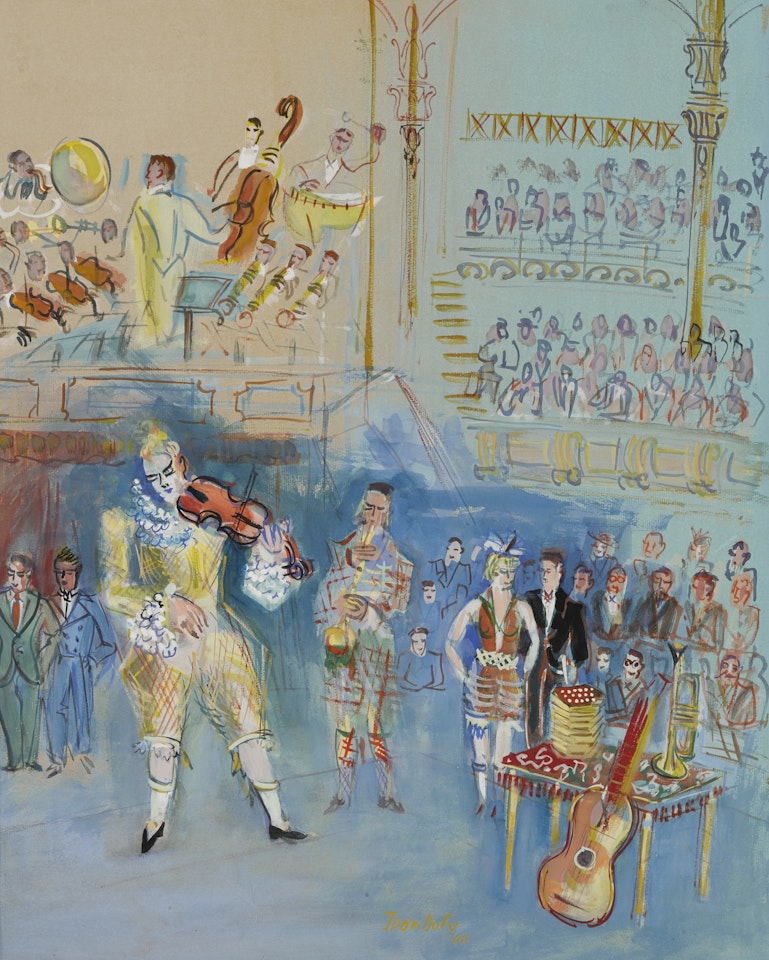 CLOWNS MUSICIENS by Jean Dufy