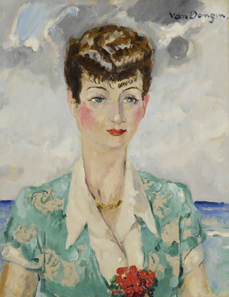 PORTRAIT DE LA COMTESSE ANATOLE DE BRÉMOND D'ARS by Kees van Dongen