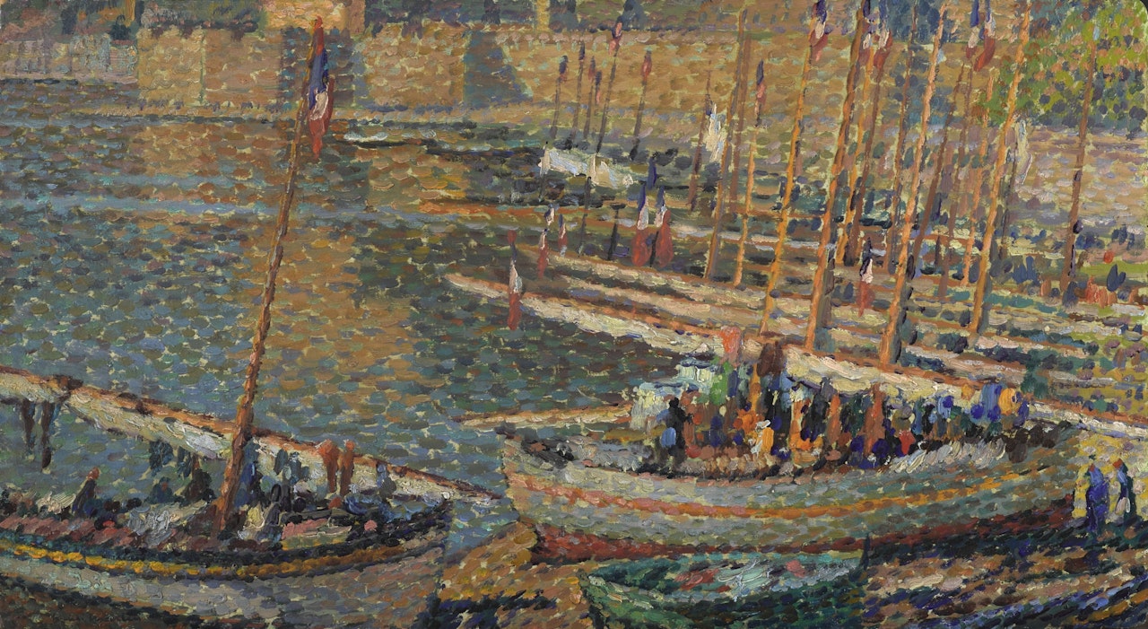QUATORZE JUILLET À COLLIOURE by Henri Martin