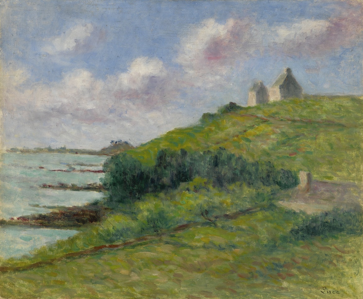 PARAMÉ, LA MAISON SUR LES DUNES by Maximilien Luce