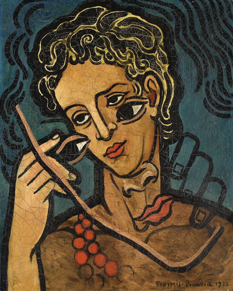 TRANSPARENCE (DEUX TÊTES) by Francis Picabia