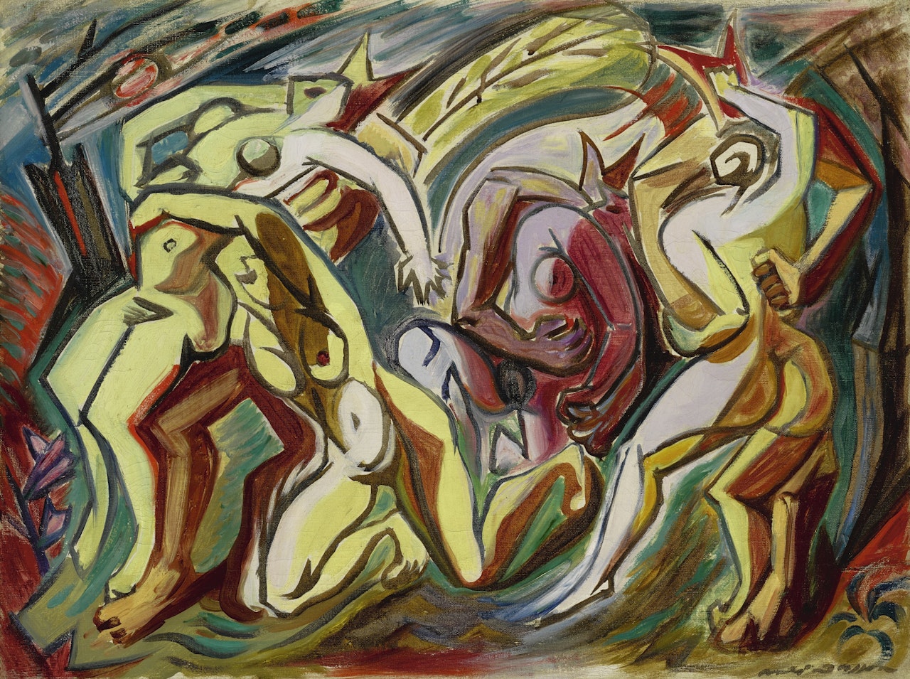 ENLÈVEMENT by André Masson