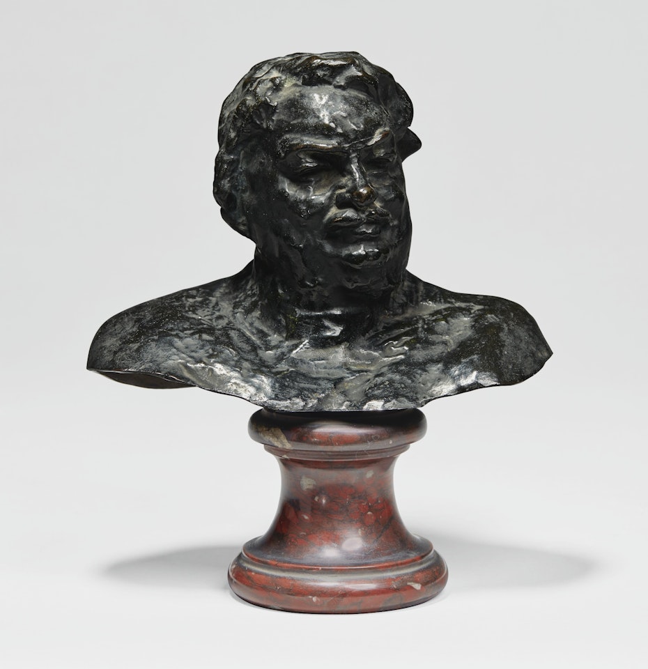 BALZAC, ÉTUDE TYPE C (BUSTE), 1ÈRE VERSION, PETIT MODÈLE by Auguste Rodin