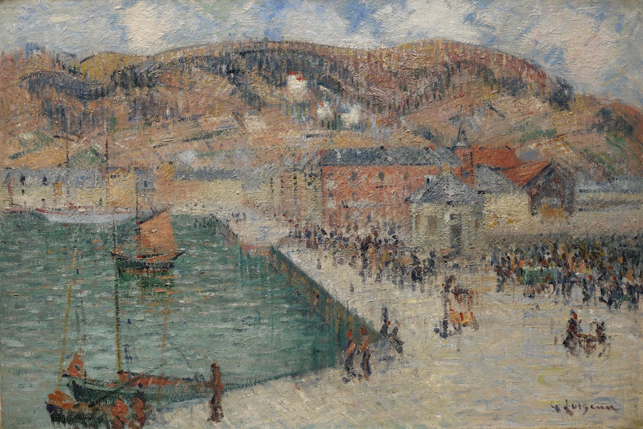 FÉCAMP, HÔTEL AUBERT by Gustave Loiseau