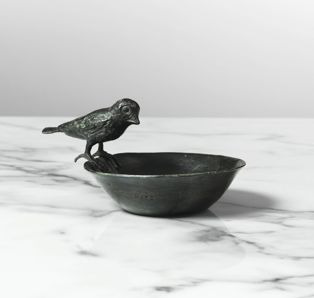 COUPELLE À L'OISEAU by Diego Giacometti