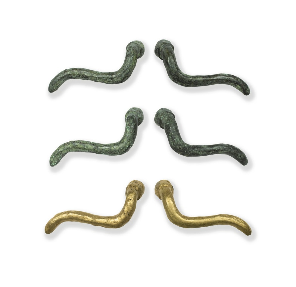 THREE PAIRS OF HANDLES by Diego Giacometti