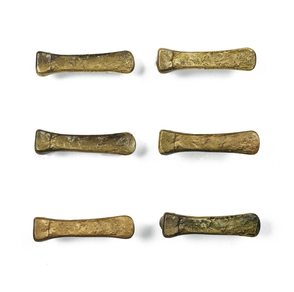 THREE PAIR OF HANDLES by Diego Giacometti