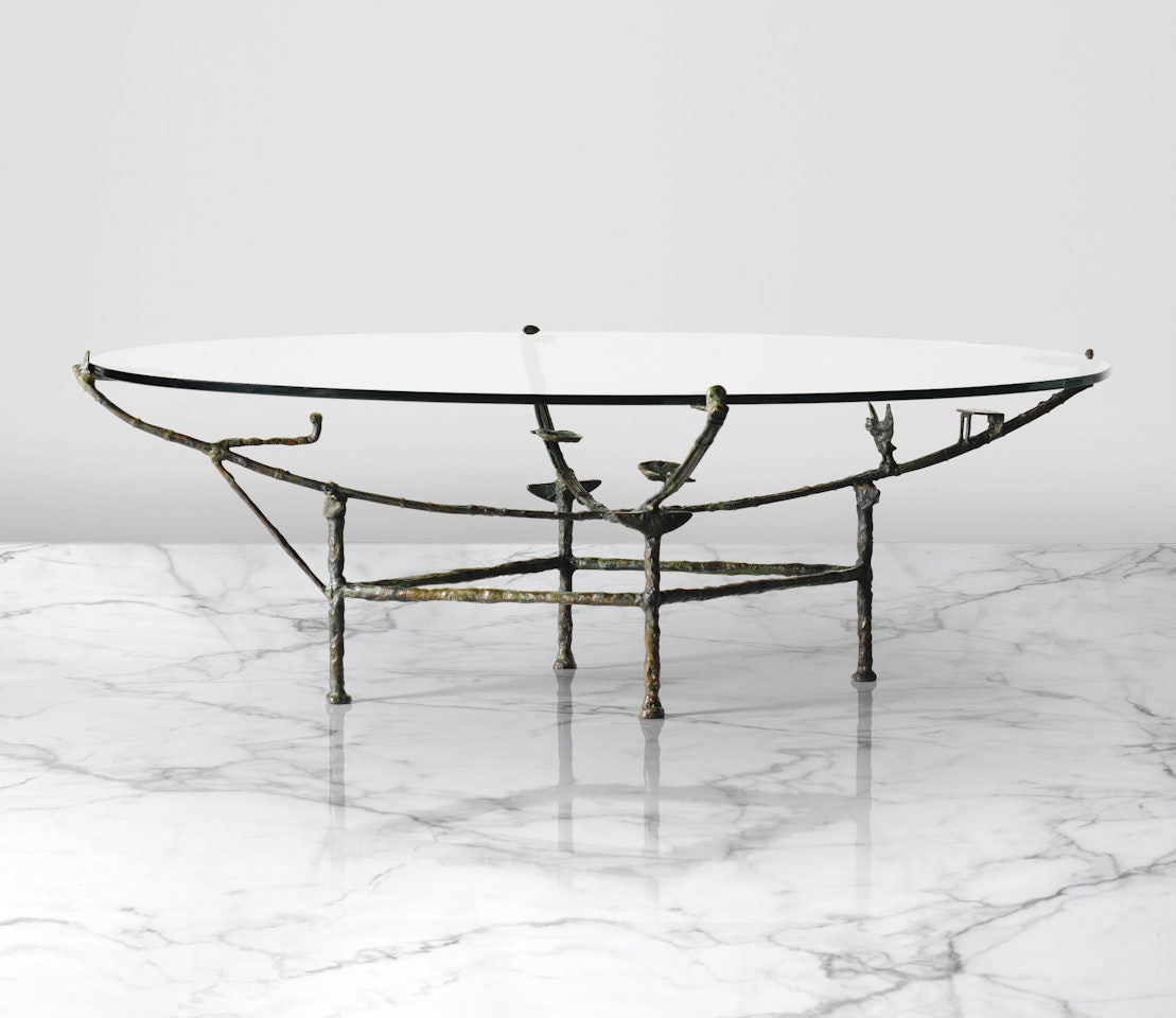 CARCASSE À LA CHAUVE-SOURIS TABLE by Diego Giacometti