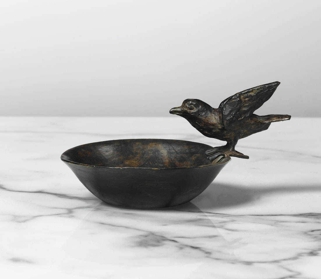 COUPELLE OISEAU À L'ENVOL by Diego Giacometti