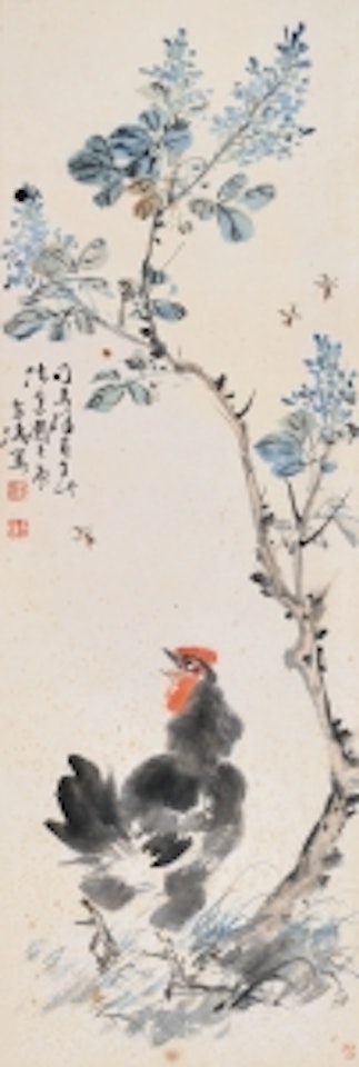 BEES AND ROOSTER by Wang Xuetao