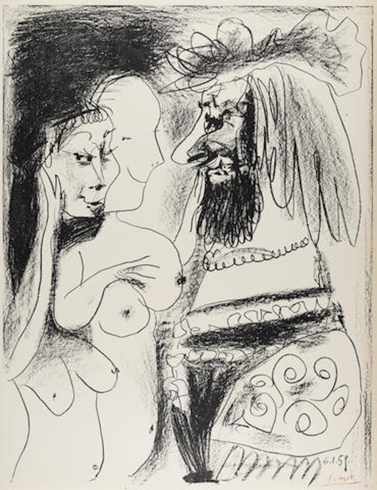 Le Vieux Roi by Pablo Picasso