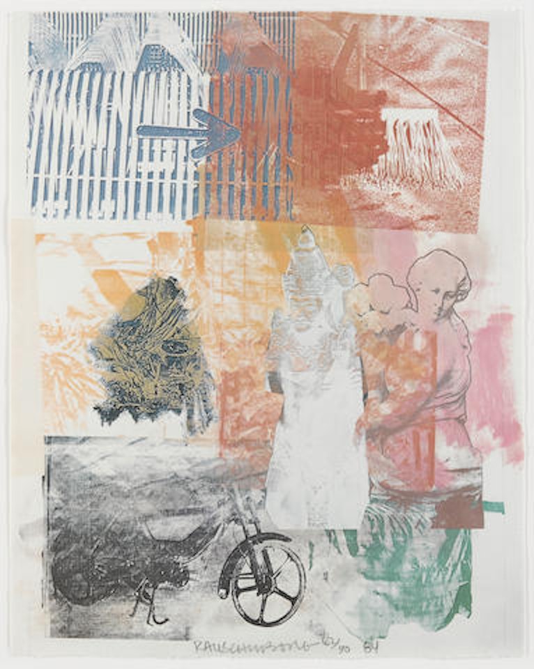 Tibetan Locks and Keys by Robert Rauschenberg